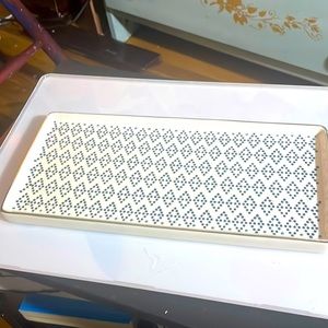 Threshold stoneware tray hand wash only 14x7